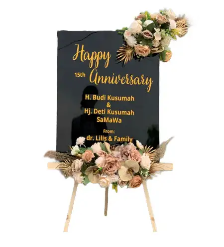 Papan Bunga Akrilik Gemolong